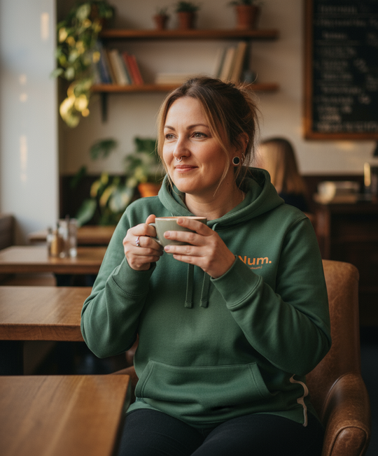 Organic Adult Hoodie - Num (Ninja Mum)