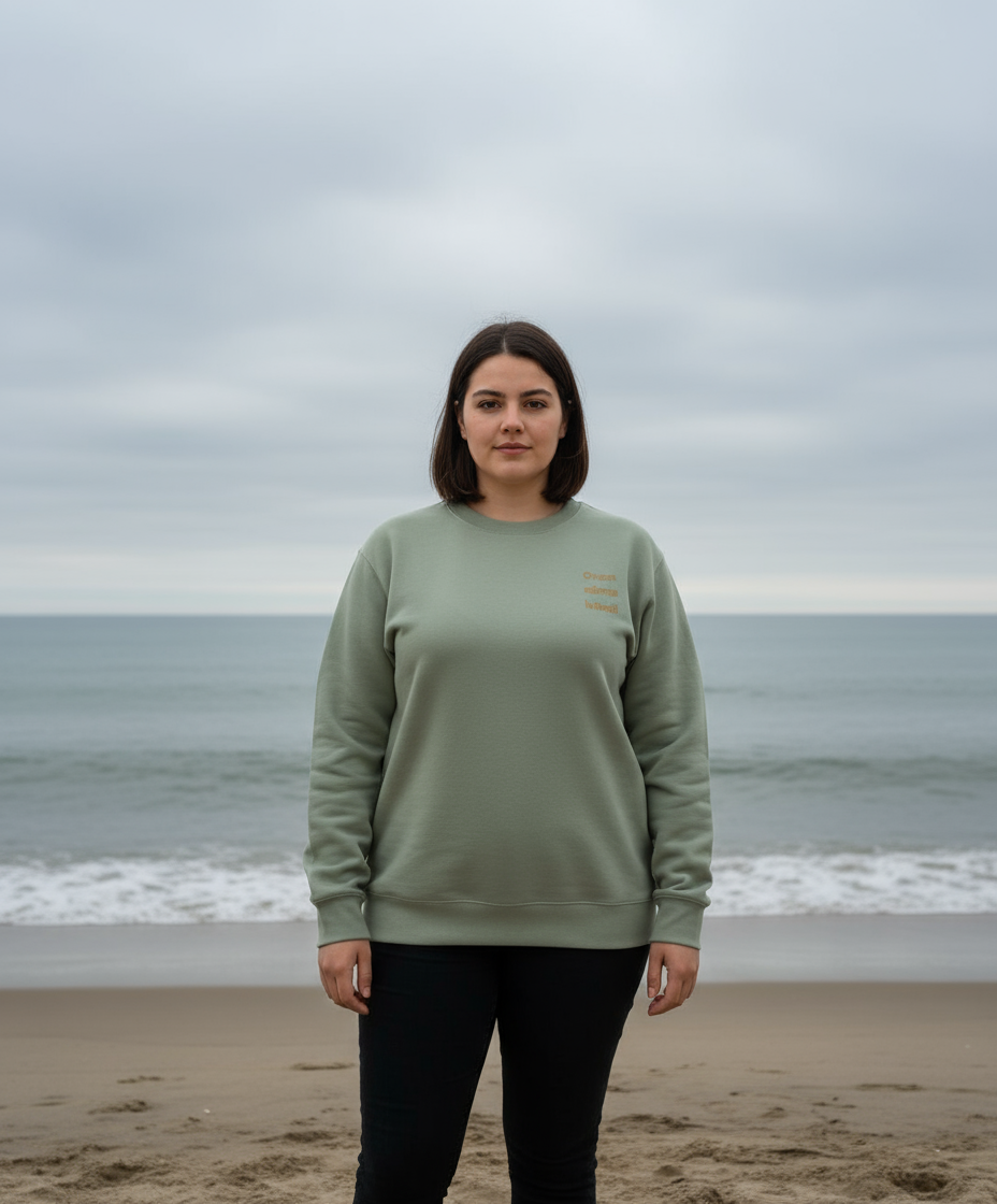 Organic Adult Sweatshirt - Overstimulated