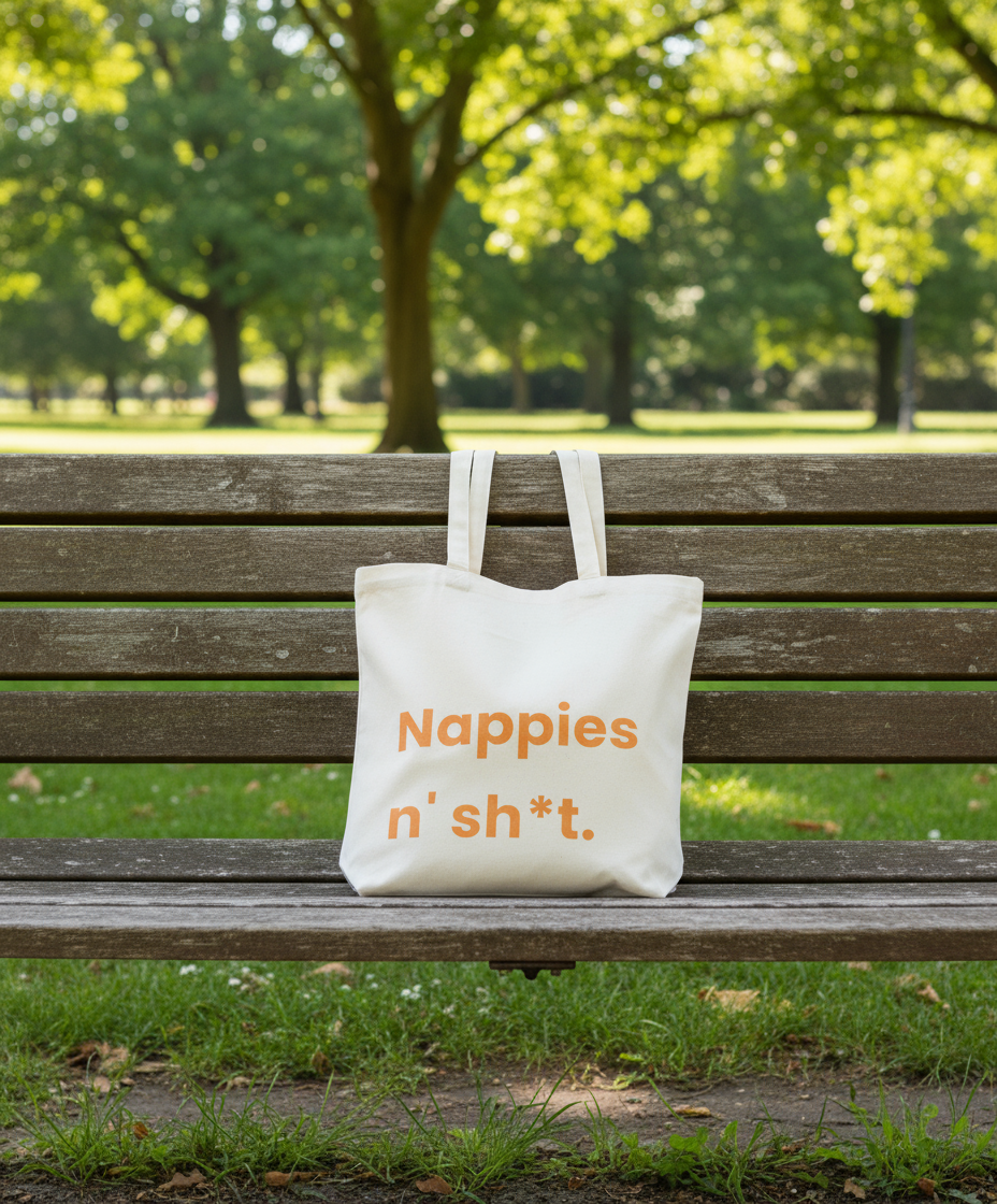 Organic Super Strong Tote - Nappies n' Sh*t