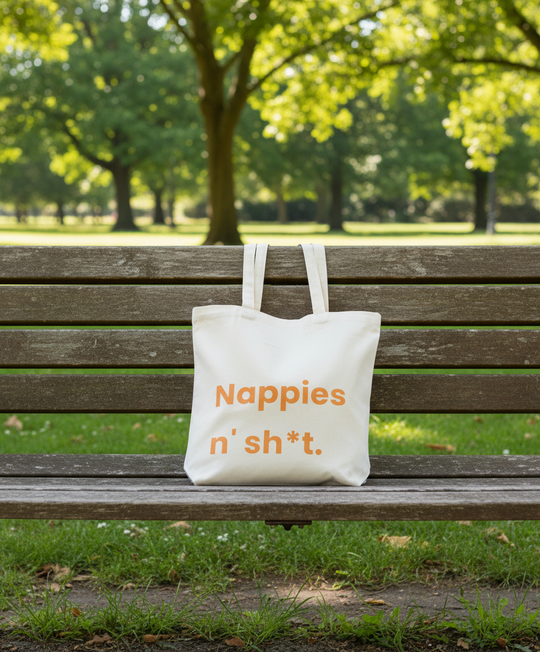 Organic Super Strong Tote - Nappies n' Sh*t