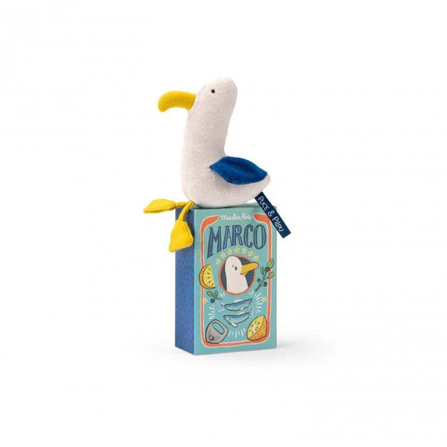 Moulin Roty | Puce & Pilou - Seagull Rattle