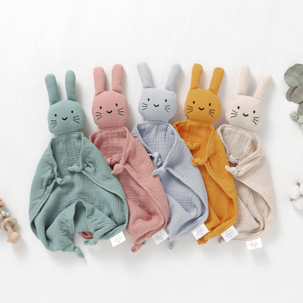 Organic Cotton Baby Bunny Comforter