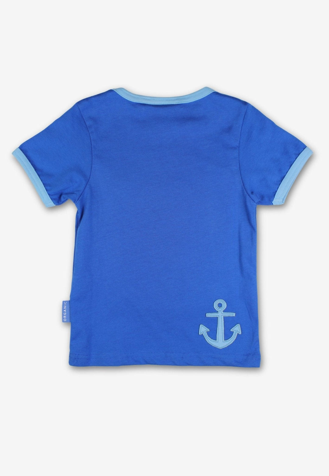 Organic St Ives Boat Applique Short-Sleeved T-Shirt