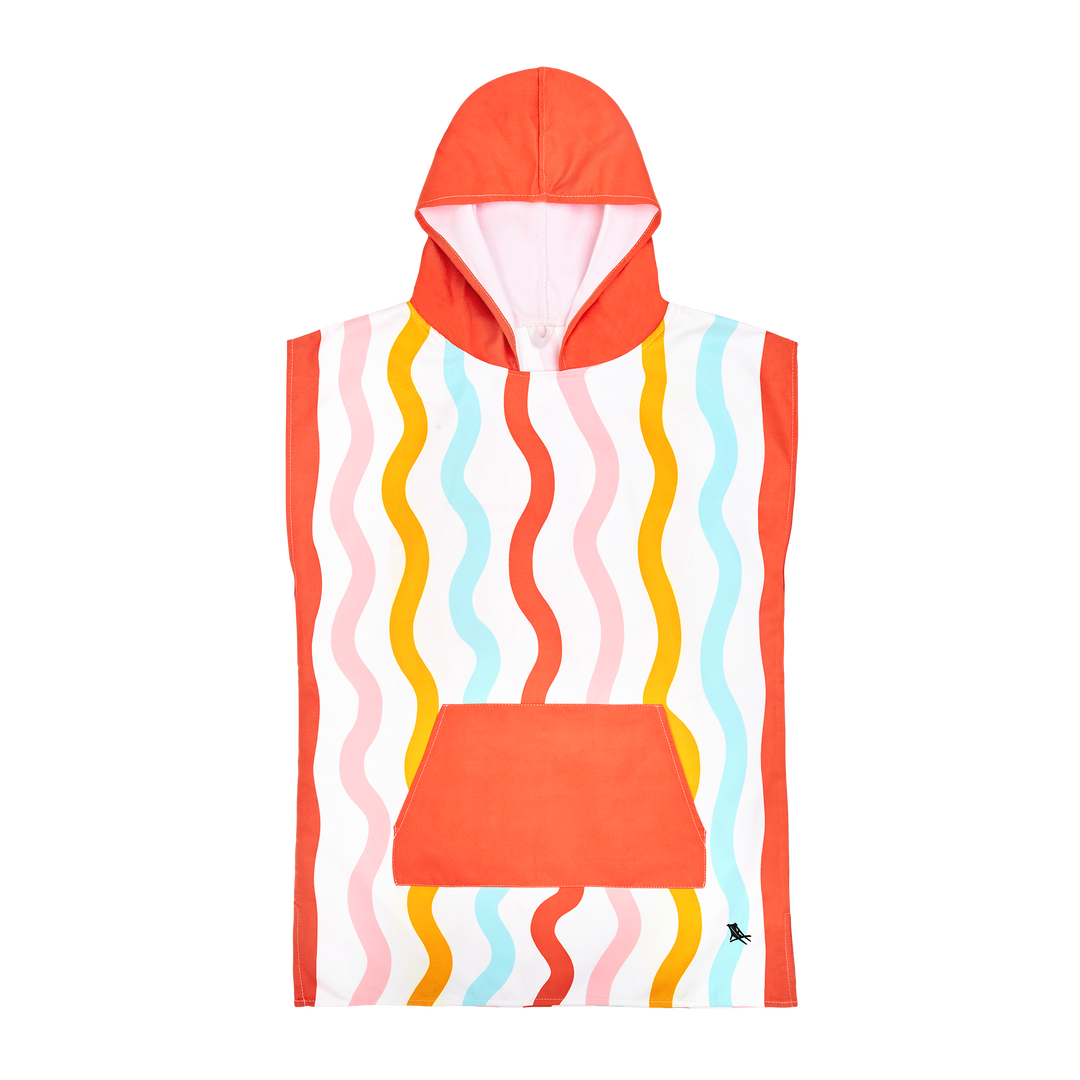 Dock and Bay Quick Dry Poncho | Squiggle (Kids)