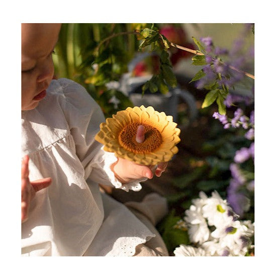 Natural Rubber Teether | Sun the Sunflower