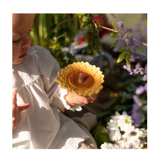 Natural Rubber Teether | Sun the Sunflower