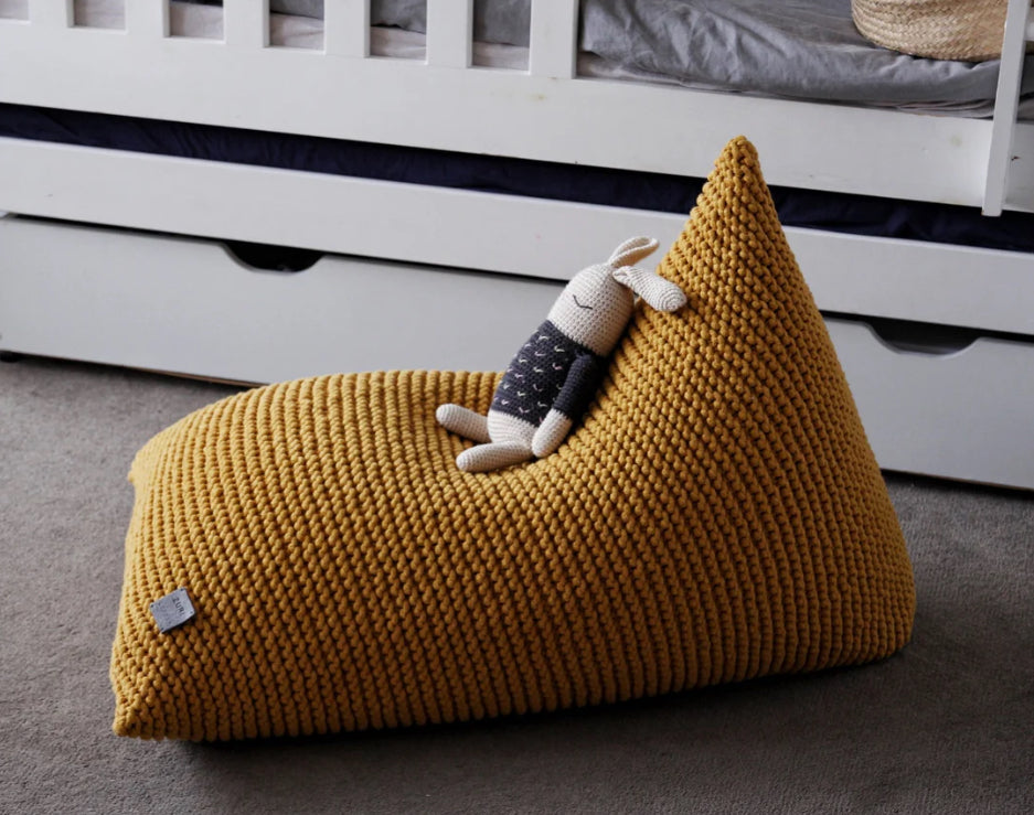 Handmade Knitted Bean Bags