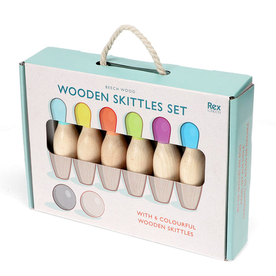 Woden Skittles Set