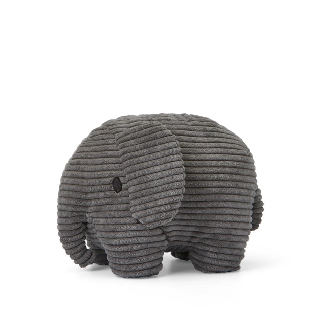 Miffy | Grey Corduroy Elephant - 21cm - Moo Like a Monkey