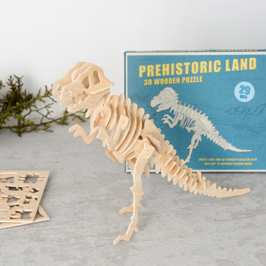 3D Wooden Puzzle | Tyrannosaurus