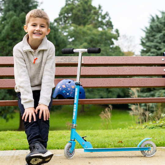 2 Wheel Scooter - Blue