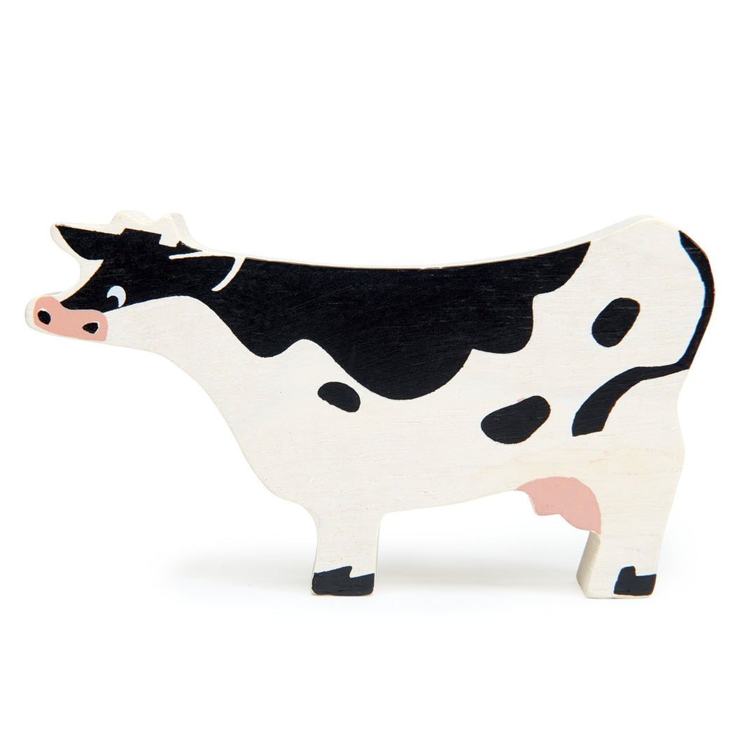 Wooden Farmyard Animals | Cow