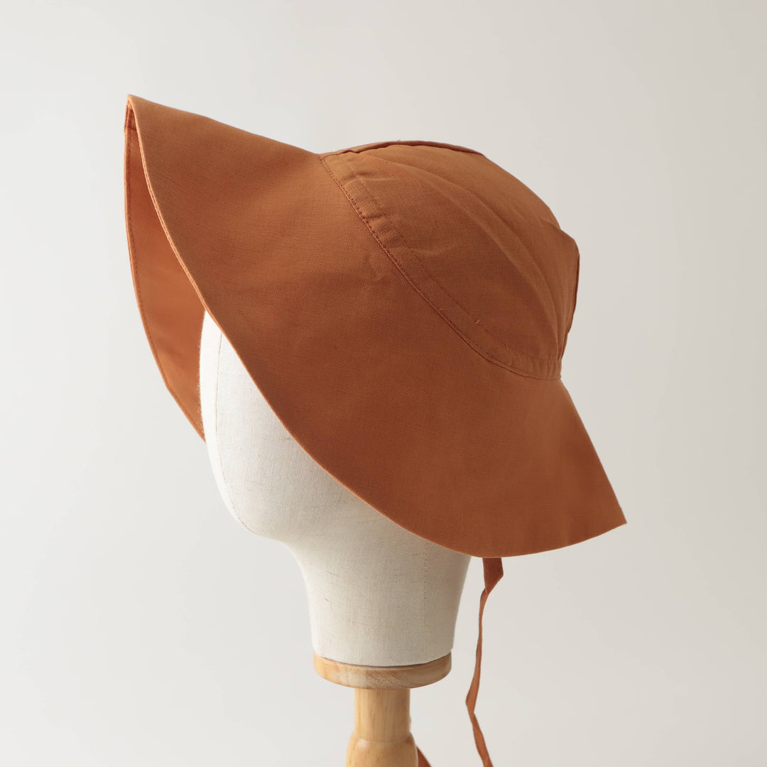 Brimmed Sun Hat | Rust