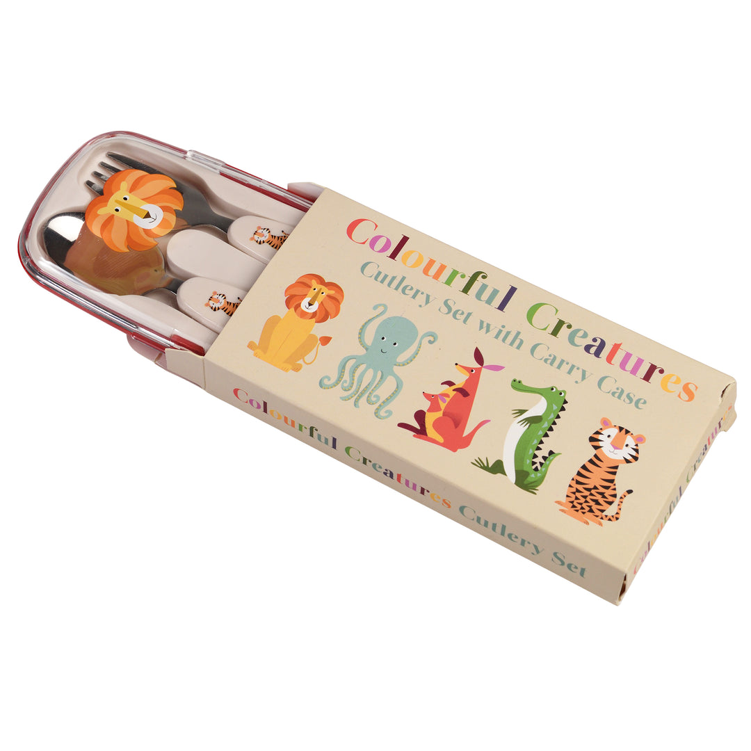 Children’s Cutlery Set | Colourful Creatures