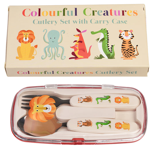 Children’s Cutlery Set | Colourful Creatures