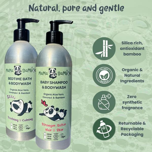 Mama Bamboo Organic Baby Shampoo