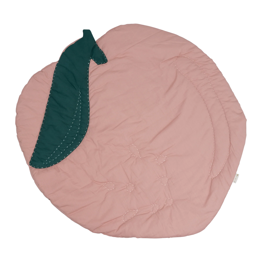 Fabelab | Baby Mat/ Blanket - Peach - Moo Like a Monkey