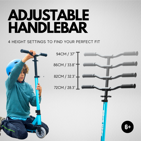 Image displaying the feature of adjustable height handlebar