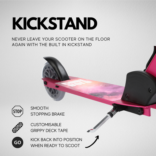 Deluxe 2 Wheel Scooter - Turquoise