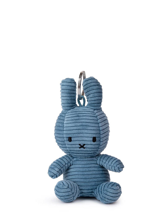 Miffy | Keyring -  Aviator Blue Corduroy 10cm