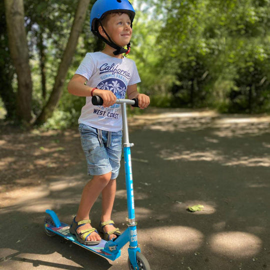 2 Wheel Scooter - Blue