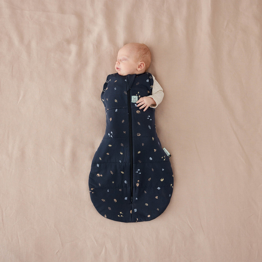 ErgoPouch - Organic Cocoon Swaddle Sleeping Bag (Winter 2.5 TOG) - Hedgehog