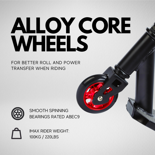 Deluxe Stunt Scooter - Cyan