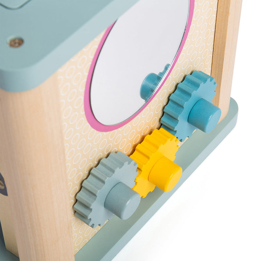 100% FSC Wood | Activity Cube - Moo Like a Monkey