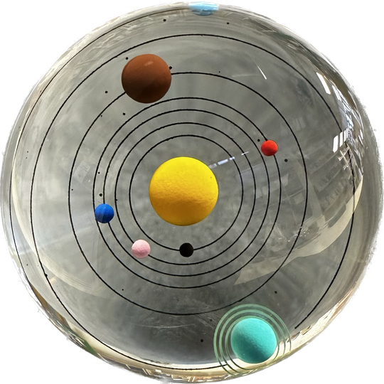 Gigantic Solar System Marble | 80mm