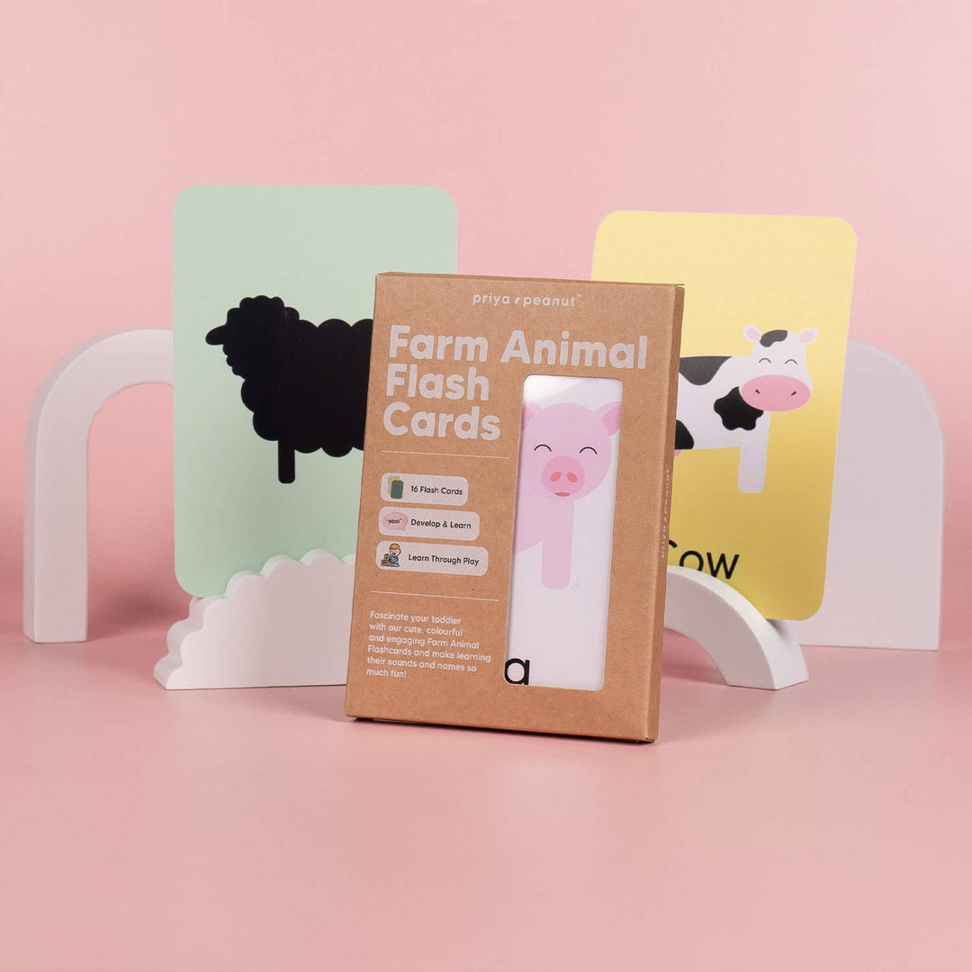 Baby Sensory Flashcards | Farm Animals