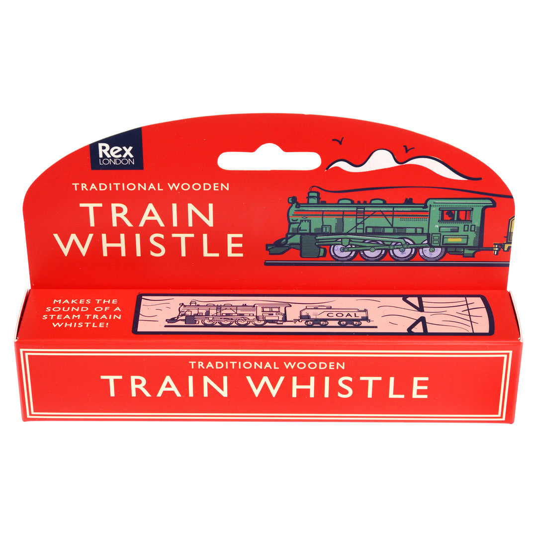 Traditional Wooden Train Whistle