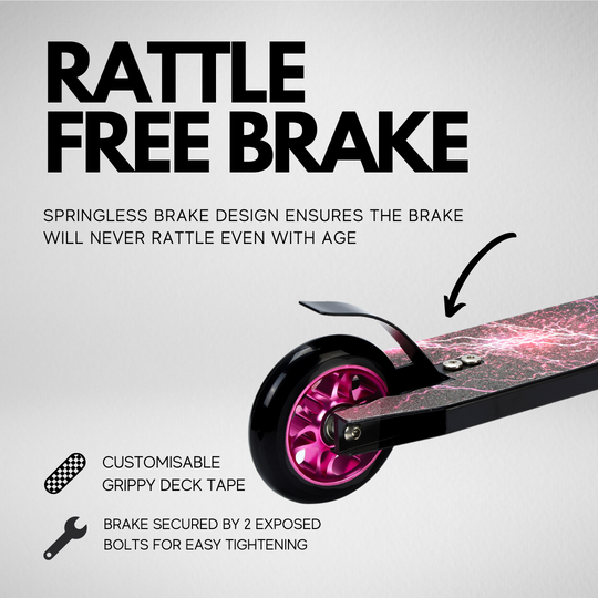 Deluxe Stunt Scooter - Navy