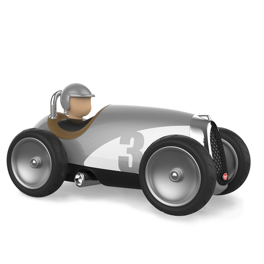 Baghera Racing Car Silver Toy Car