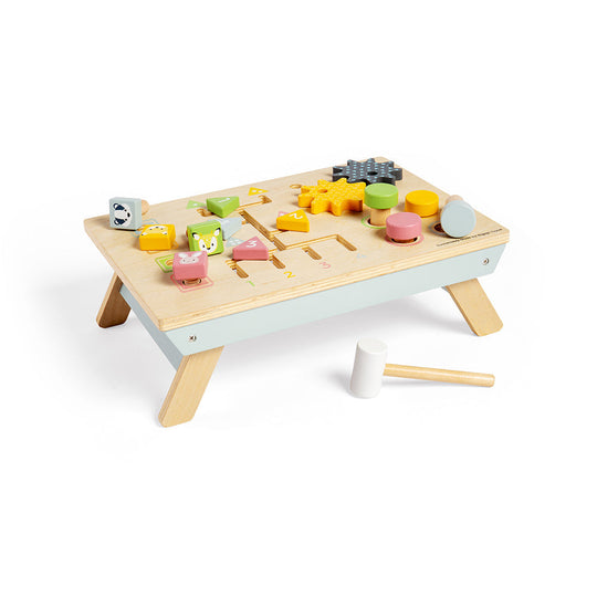 FSC Wood Tabletop Activity Bench