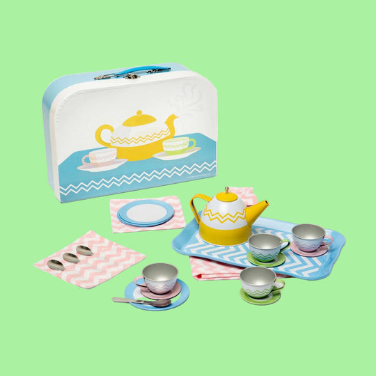Tin Tea Set