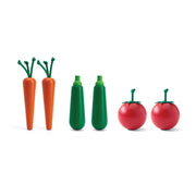 Plan Toys Fresh Produce Set B (Carrot, Courgettes & Tomatoes)