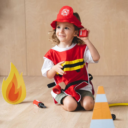Plan Toys | Fire Fighter Play Set