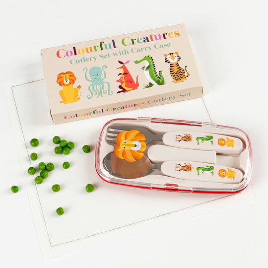 Children’s Cutlery Set | Colourful Creatures