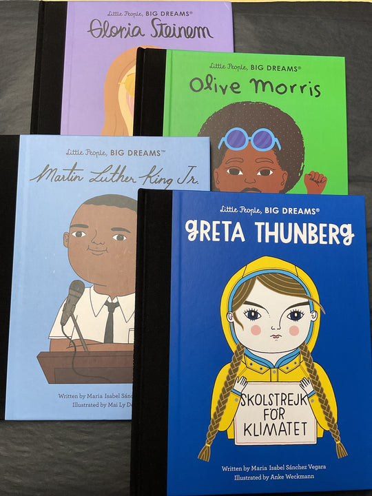 Little People Big Dreams Bundle x 4 |  #12 Activist Bundle