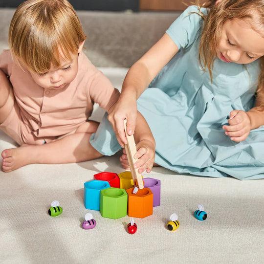 Plan Toys | Beehives - Bright Colours