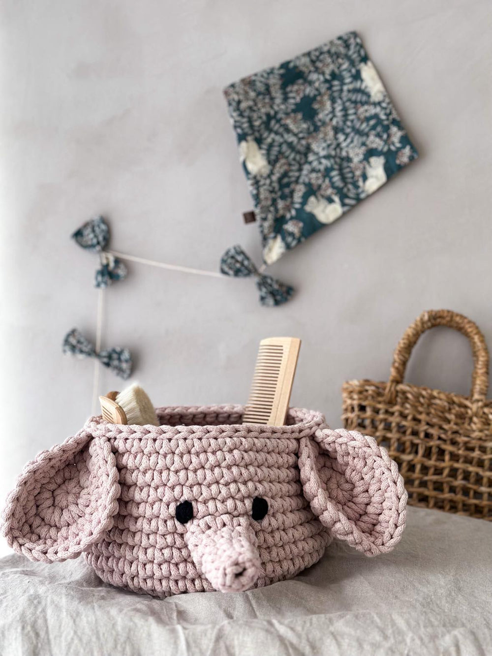Elephant Basket | Terracotta