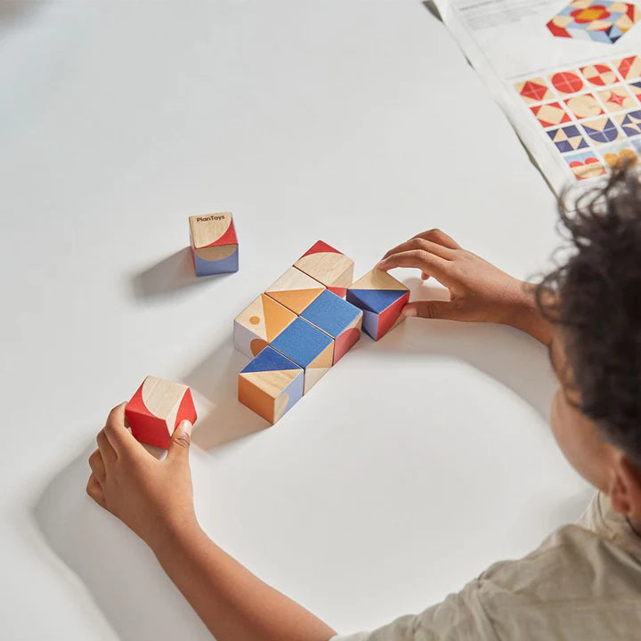 PlanToys Geo Pattern Cubes