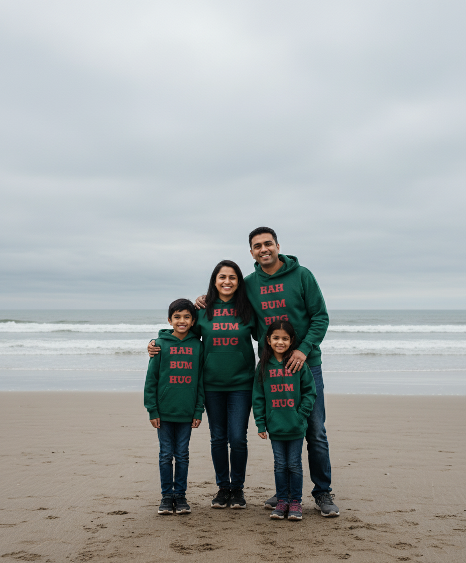 Organic Kid's Hoodie - Hah Bumhug