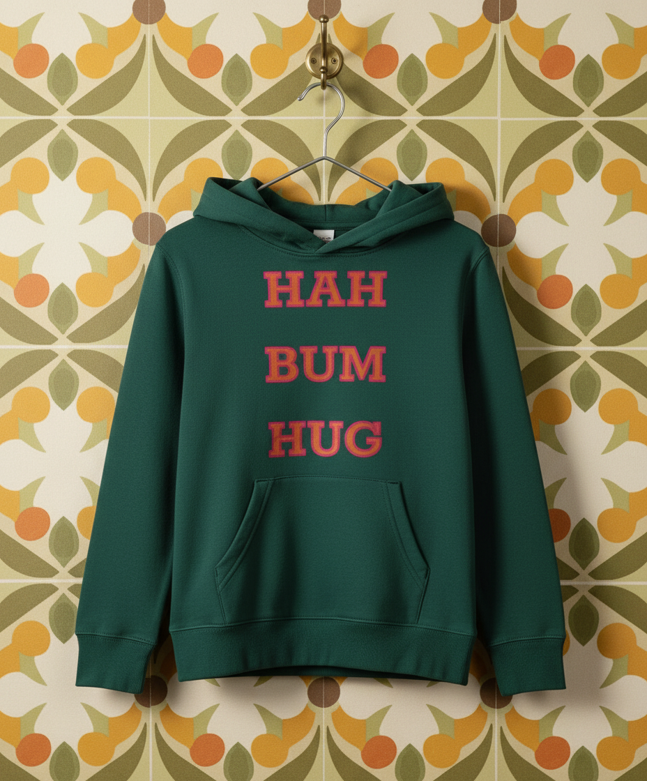 Organic Kid's Hoodie - Hah Bumhug