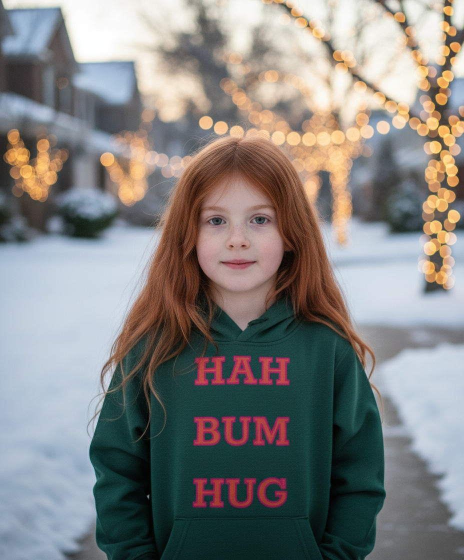 Organic Kid's Hoodie - Hah Bumhug