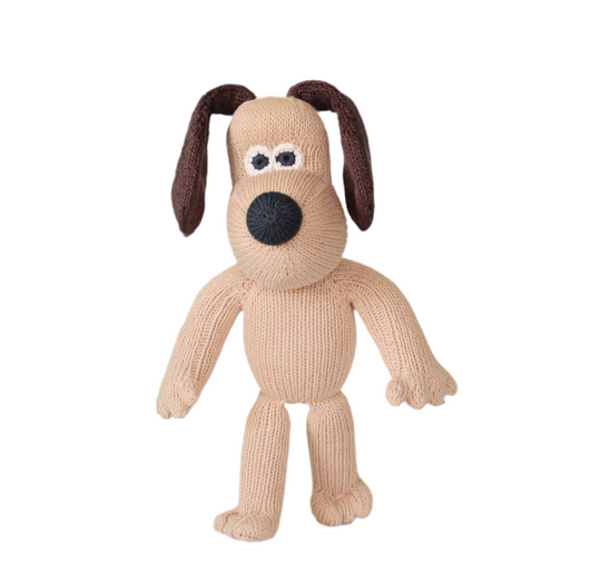 Organic Knitted Soft Toy | Gromit