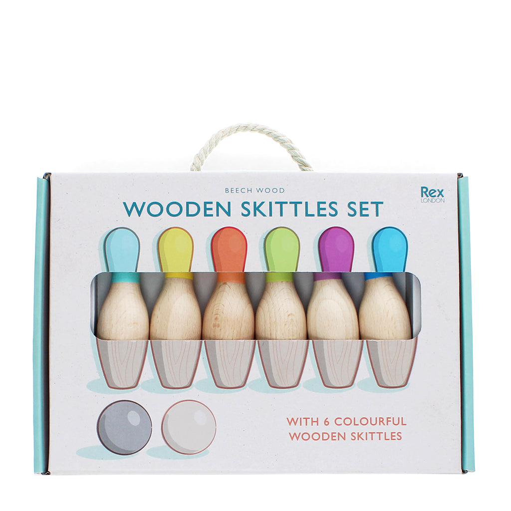 Woden Skittles Set