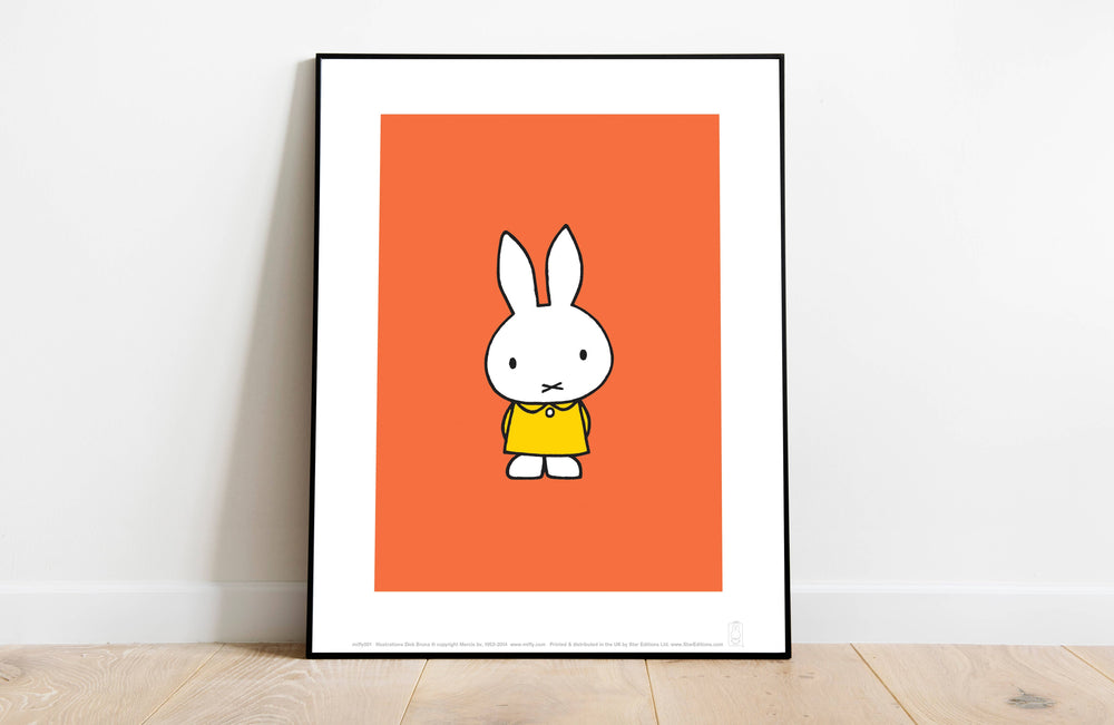 Miffy Art Print Red | 11” x 14”