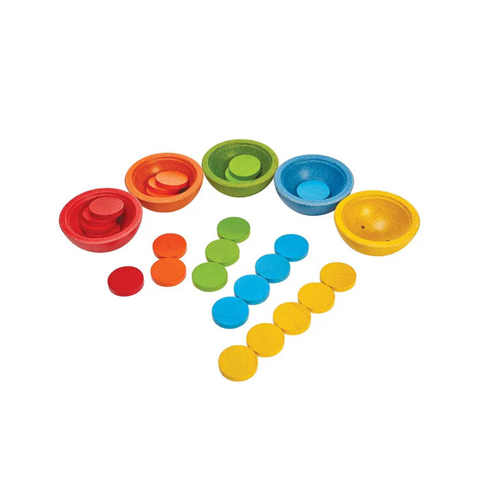PlanToys Sort & Count Cups