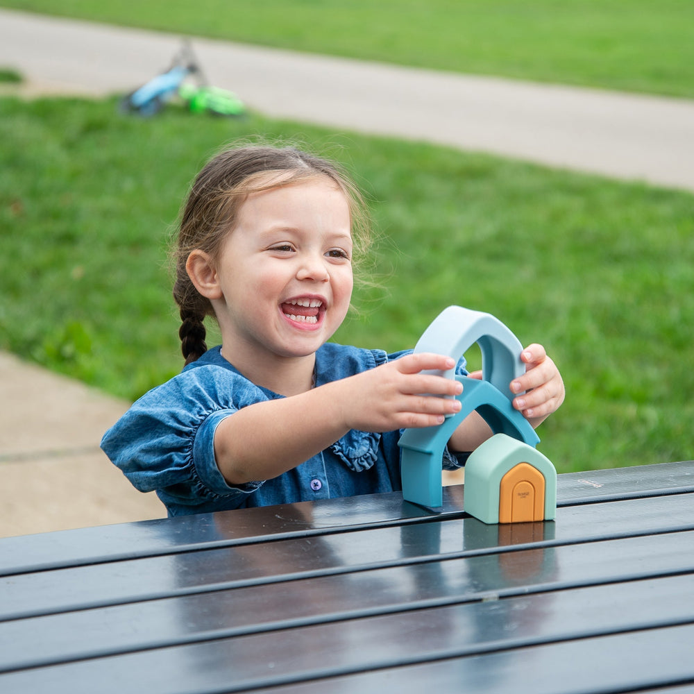 SiliSoft® Stacking Houses (Neutral)